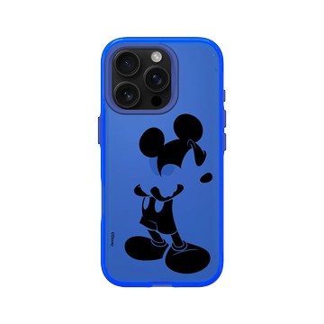 iPhone 16 Pro Clear 激光藍 - 迪士尼-米奇 Mickey - 黑標款-米奇只有黑色