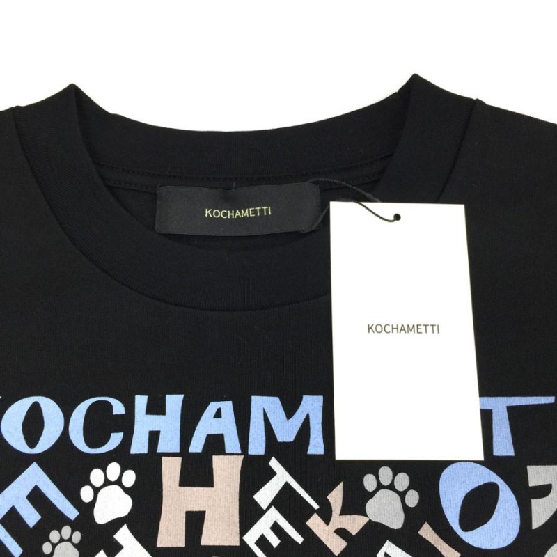 ☆新品 KOCHAMETTI コチャメッティ GOCHA 肉球 Tシャツ ブラック ユニ 