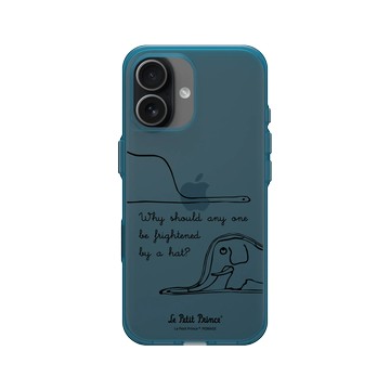 iPhone 17 Clear (相機按鈕) 夜幕藍 - Le Petit Prince 小王子 - 這不是一頂帽子