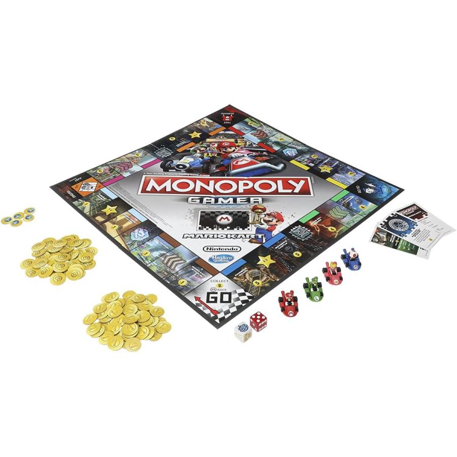 ボードゲーム 英語 アメリカ 43220-777 Monopoly Gamer Mario Kart