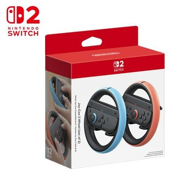 【NS 周邊】Joy-Con 2 方向盤 藍紅《2入組》