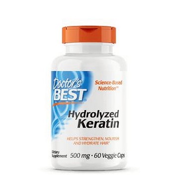 Doctors Best Hydrolyzed Keratin 500mg - 60 Veggie Caps