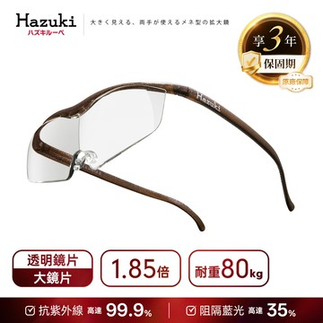 1.85倍大鏡片(咖啡)｜Hazuki 日本葉月抗藍光放大鏡