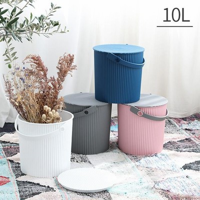 バケツ 10l 日本製 フタ付き 収納ボックス ゴミ箱 洗濯カゴ 収納 屋外 かご 分別 シンプル おしゃれ かわいい スツール ガーデニング オムニウッティ Omnioutil 通販 Lineポイント最大get Lineショッピング