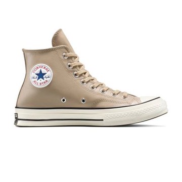 Converse Chuck 70 Hi 休閒鞋 男鞋 女鞋 帆布鞋 卡其色 皮革 高筒 A14650C