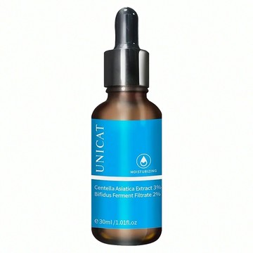 UNICAT 變臉貓 比菲德超導保濕原液 含3%積雪草+2%比菲德氏菌 高濃度保濕 滲透力強 保濕不黏膩 安定肌膚狀態 回復Q彈飽滿  30ml  1瓶
