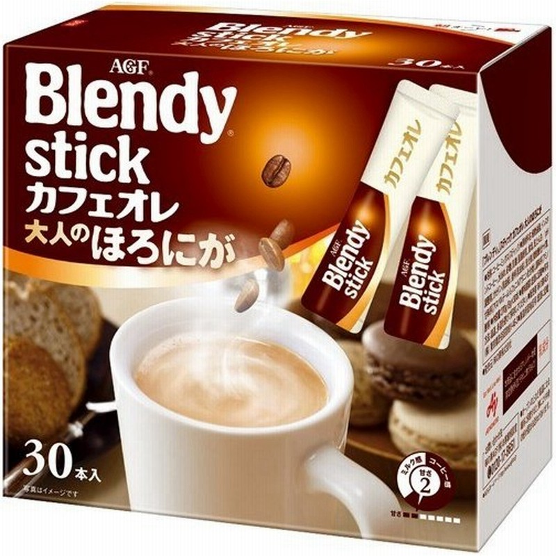 ブレンディ スティック コーヒー カフェオレ 大人のほろにが 9g 30本入 ブレンディ Blendy 通販 Lineポイント最大0 5 Get Lineショッピング