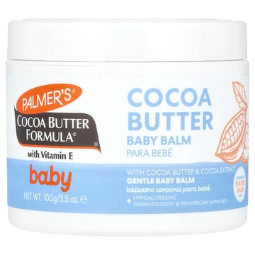 Palmer's, 嬰兒，含維生素 E 的可可脂配方®，可可脂嬰兒乳，3.5 盎司（100 克）