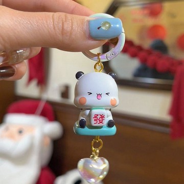 桃園出貨✨ 新款新款一二布布卡通學生掛墜掛件少女情侶可愛飾品書包閨蜜禮物