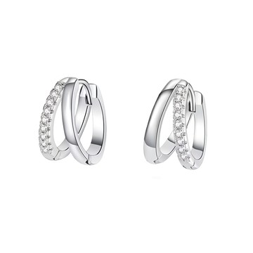 CF Diamond 耳環 莫桑鑽 小鑽造型款 E0106  月弦  2個