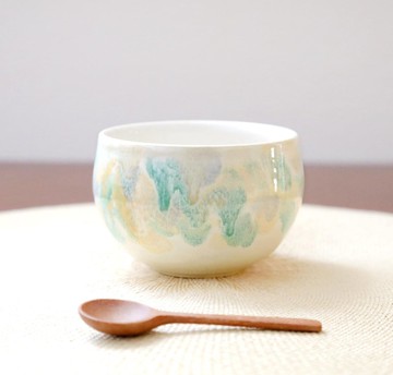 流釉初春草原湯飲杯