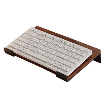 小麥購物 鍵盤增高托架 L1217 30 x 15.2 x 5.7cm  1個  胡桃色