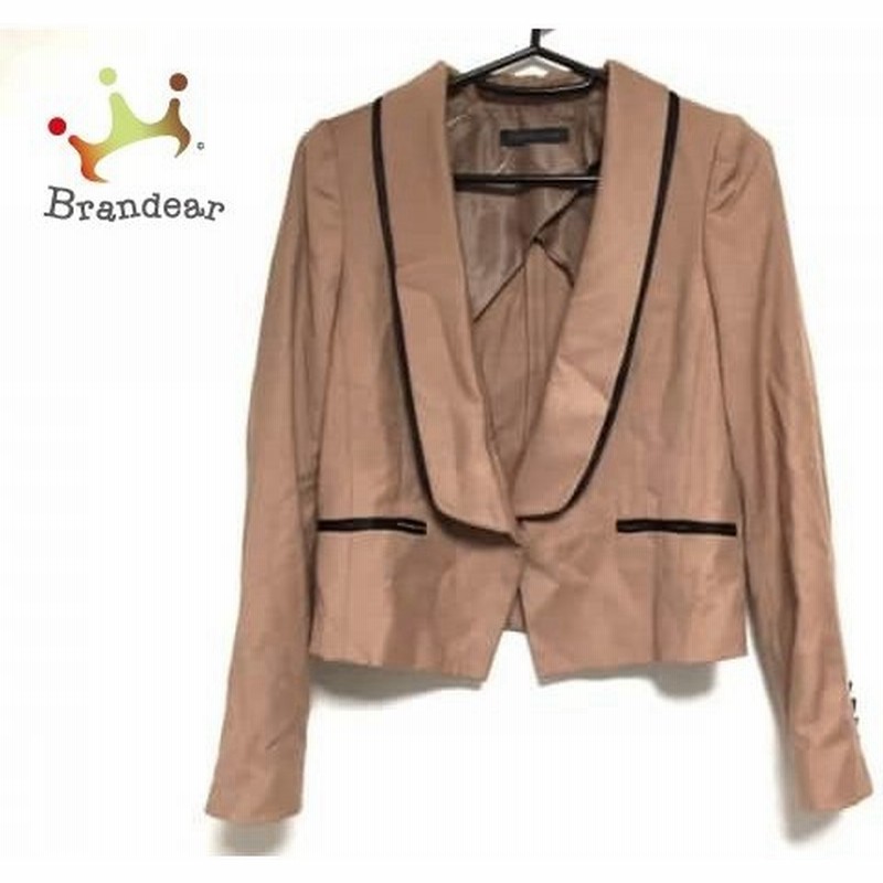 クルーンアソング Croon A Song ジャケット サイズ38 M レディース ブラウン 黒 スペシャル特価 通販 Lineポイント最大0 5 Get Lineショッピング