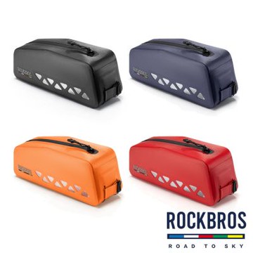 《ROCKBROS天路》洛克兄弟 自行車旋鈕防水上管包 1L 上管包/車包/收納包/車袋/30120129