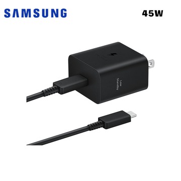 【Samsung 三星】45W 快充旅充組 快充通用型旅充 Type C EP-T4511 旅充頭 傳輸線