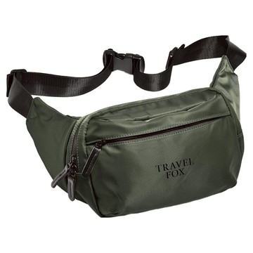 城市移動防水腰包/斜背包  綠色  25 x 9 x 17cm  1個