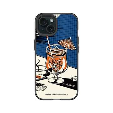 iPhone 15 Clear 酷墨灰 - Paiheme Studio - 調酒