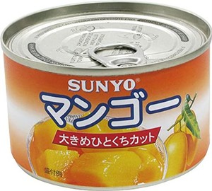 サンヨー おおきめひとくちカット マンゴー EO缶 234G ×24個