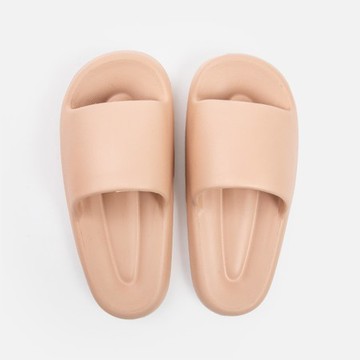 奧可利圓潤厚底EVA拖鞋S 礦石粉