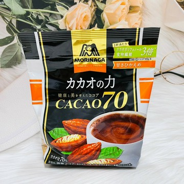 日本 MORINAGA 森永製果 70%可可亞粉 200g｜全店$299 全家取貨免運｜領券9折｜APP下單最高再賺22%點數⚡