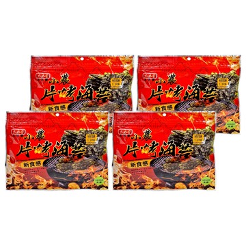 太珍香 小農片酥脆烤海苔片 椒鹽口味 全素  30g  4包
