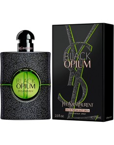 YSL圣 罗兰 新款BLACK OPIUM黑鸦片绿香水ILLICIT GREEN女士 EDP 浓香