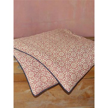 田園棉麻小碎花坐墊沙發墊椅墊含芯抱枕靠墊蒲團打坐墊子桌旗桌布