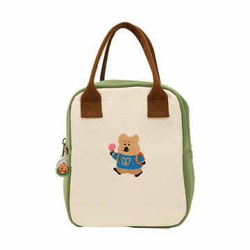 HOUSUXI刺繡保溫餐袋-DINOTAENG