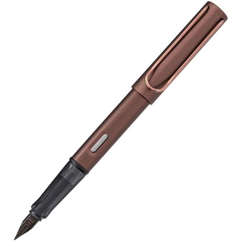 LAMY ラミー 万年筆 F 細字 ルクス マロン L90-F 両用式 正規輸入品