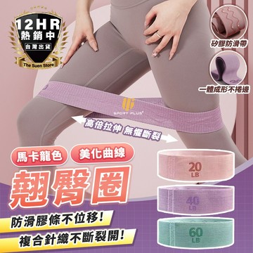 【🔥S-SportPlus+🔥】翹臀彈力帶 阻力帶 瑜珈彈力帶 彈力圈 瘦腿提臀 拉力環 彈力乳膠 高彈性訓練帶 彈力帶