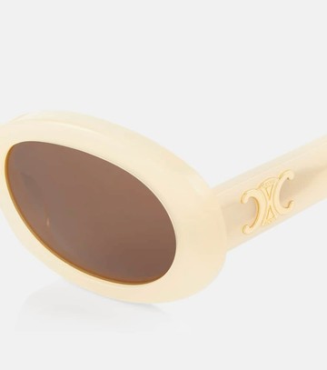 Celine Eyewear Triomphe 01 oval sunglasses