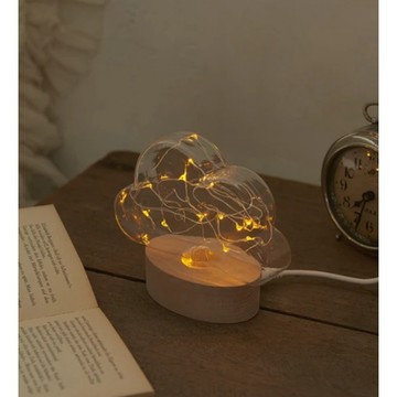 《小巴趴趴造》現貨！日本～Fun Science 玻璃燈罩 led燈 / 夜燈