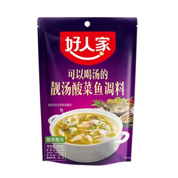 好人家靚湯酸菜魚調料300g