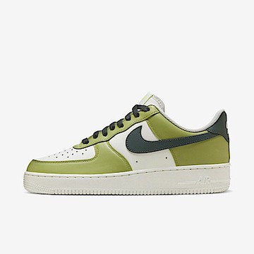 Nike Air Force 1 07 [HJ3484-331] 男 休閒鞋 運動 經典 AF1 皮革 低筒 梨綠色