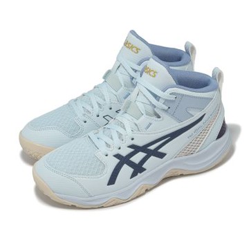 Asics 籃球鞋 Dunkshot MB 10 LE 大童 女鞋 藍 河村勇輝配色 高筒 1064A023401