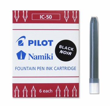 PILOT 百樂鋼筆卡水IC-50(6支入)