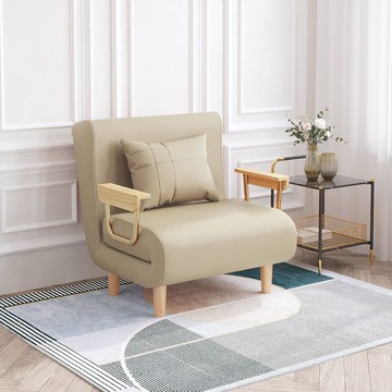 樂天最低價 開發票 沙發床 折疊沙發 折疊床  科技布沙發床兩用單人折疊午休辦公室書房臥室簡約小戶型懶人沙發 快速出貨