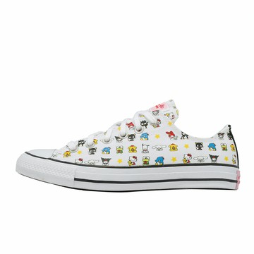 Converse 休閒鞋 All Star 男鞋 女鞋 白 彩 三麗鷗 聯名款 帆布鞋 A17700C