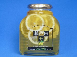 瀬戸田産レモンのはちみつシロップ漬け『瀬戸田レモン』470g 広島県尾道市瀬戸田町産 せとだレモン 御中元 お中元 ギフト 母の日 父の日