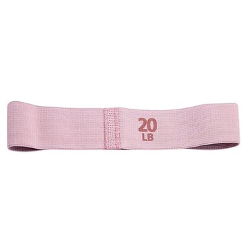 MICHAEL FITNESS 麥克健身 馬卡龍針織翹臀圈 高彈乳膠絲 彈力更強 多種磅數可選  66 x 5.8cm  粉色  1條