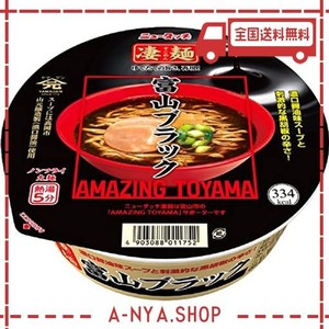 ニュータッチ 凄麺 富山ブラック 119g×12個