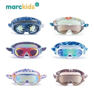 Marcus & Marcus Marckids 兒童頭帶式造型大框泳鏡｜多款可選【佳兒園婦幼生活館】