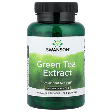 Swanson Vitamins, 綠茶提取物，120 粒膠囊