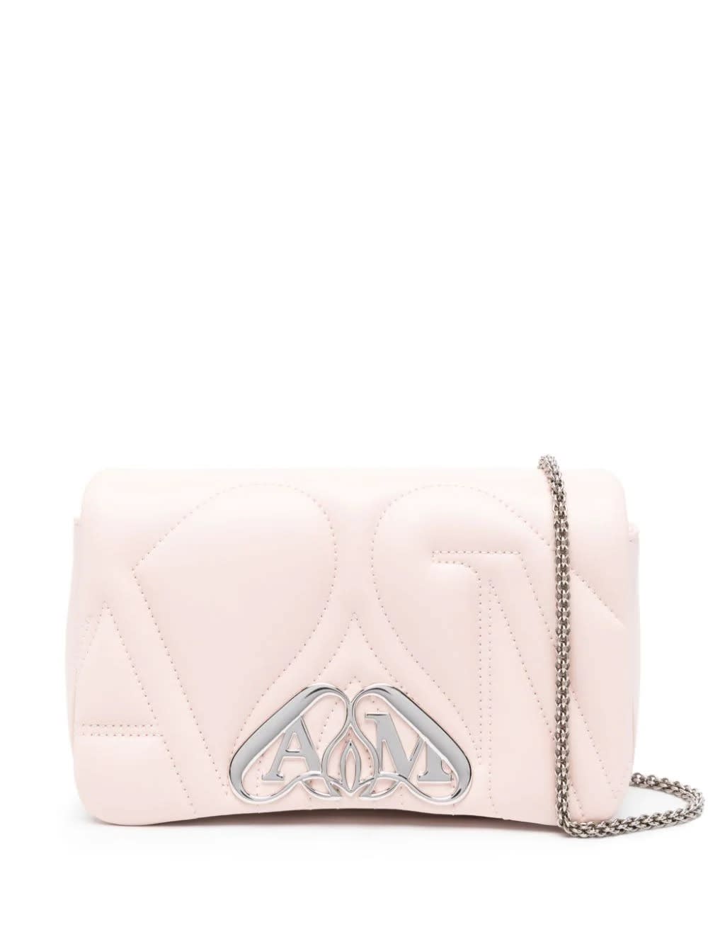Alexander McQueen Mini Seal Bag In Pink