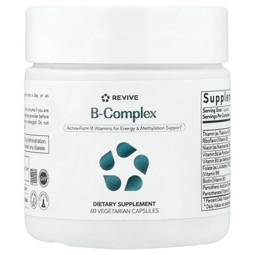 Revive, B 族維生素複合物，60 粒素食膠囊