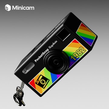 【Minicam 迷你拍】G16 魅力CHARM潮流款 K30 拇指迷你相機-黑色