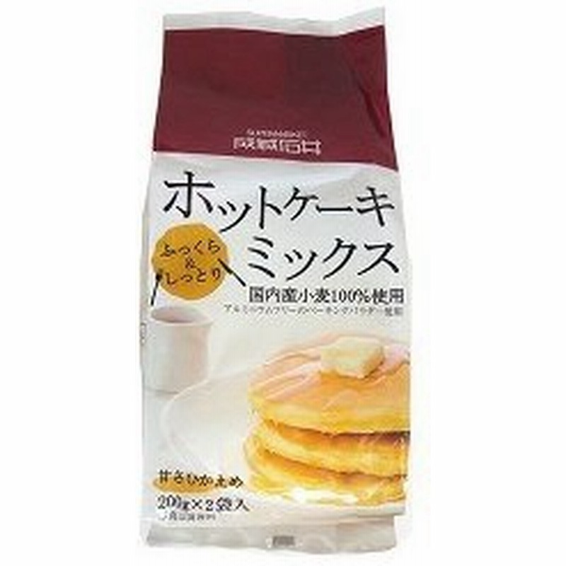 成城石井 国内産小麦100 使用ホットケーキミックス 400g 通販 Lineポイント最大0 5 Get Lineショッピング
