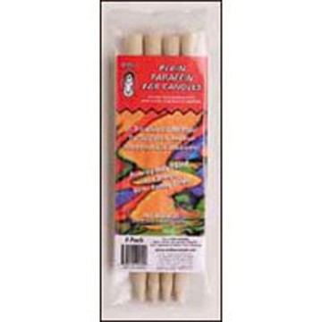 All Natural Soy Blend Candle PLAIN, 4 PACK by Wallys Natural Products
