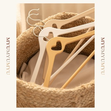 隔日到貨｜無痕衣架 防滑衣架 多功能掛衣架 衣櫥收納衣架 造型愛心衣架 室內家用衣架｜MYUMYU 沐慕家居 台灣