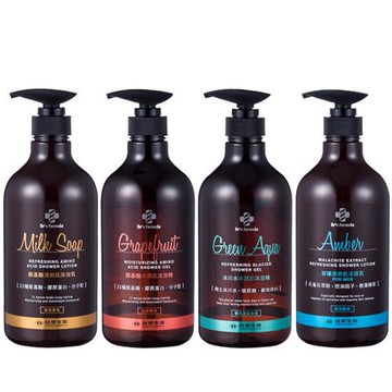 《台塑生醫》Dr’s Formula胺基酸沐浴800g(雪皂/柚果/碧泉/琥珀)任選2入